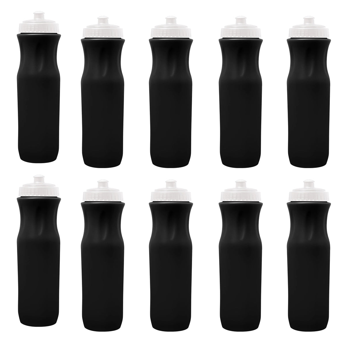 26 oz Plastic Water Bottles Set of 10 F61941