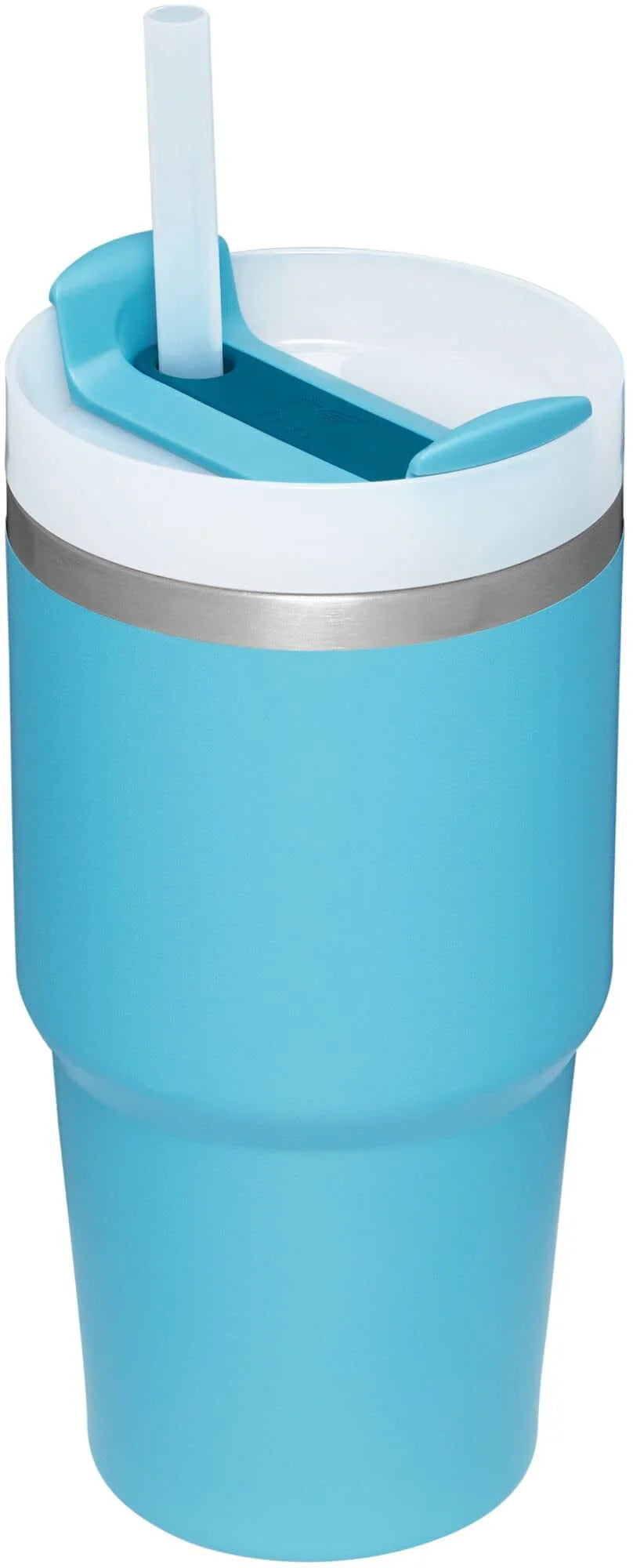 20 oz Stainless Steel Vacuum Insulated Tumbler with Lid and Straw F337414
