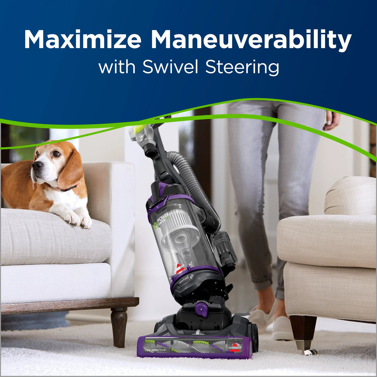 Bagless Upright Vacuum U57372