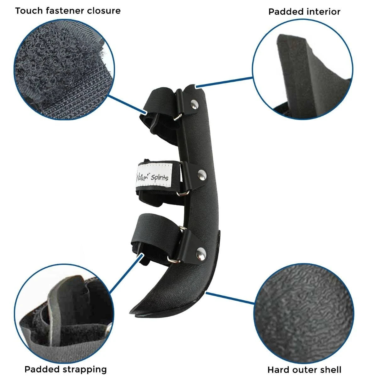 Dog Front Leg Splint with Foam Inserts J456