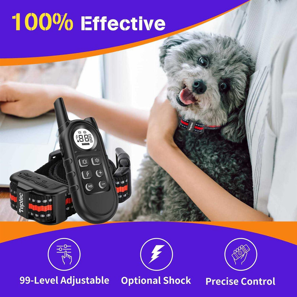 Smallest Lightest Anti Bark Training Collar for Small Dogs 5-15lbs C8816
