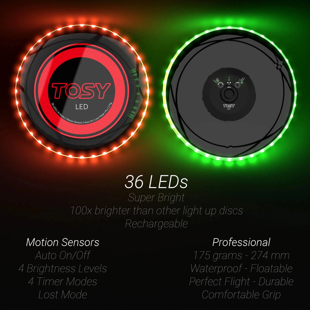 Light Up Flying Disc Rechargeable V217116