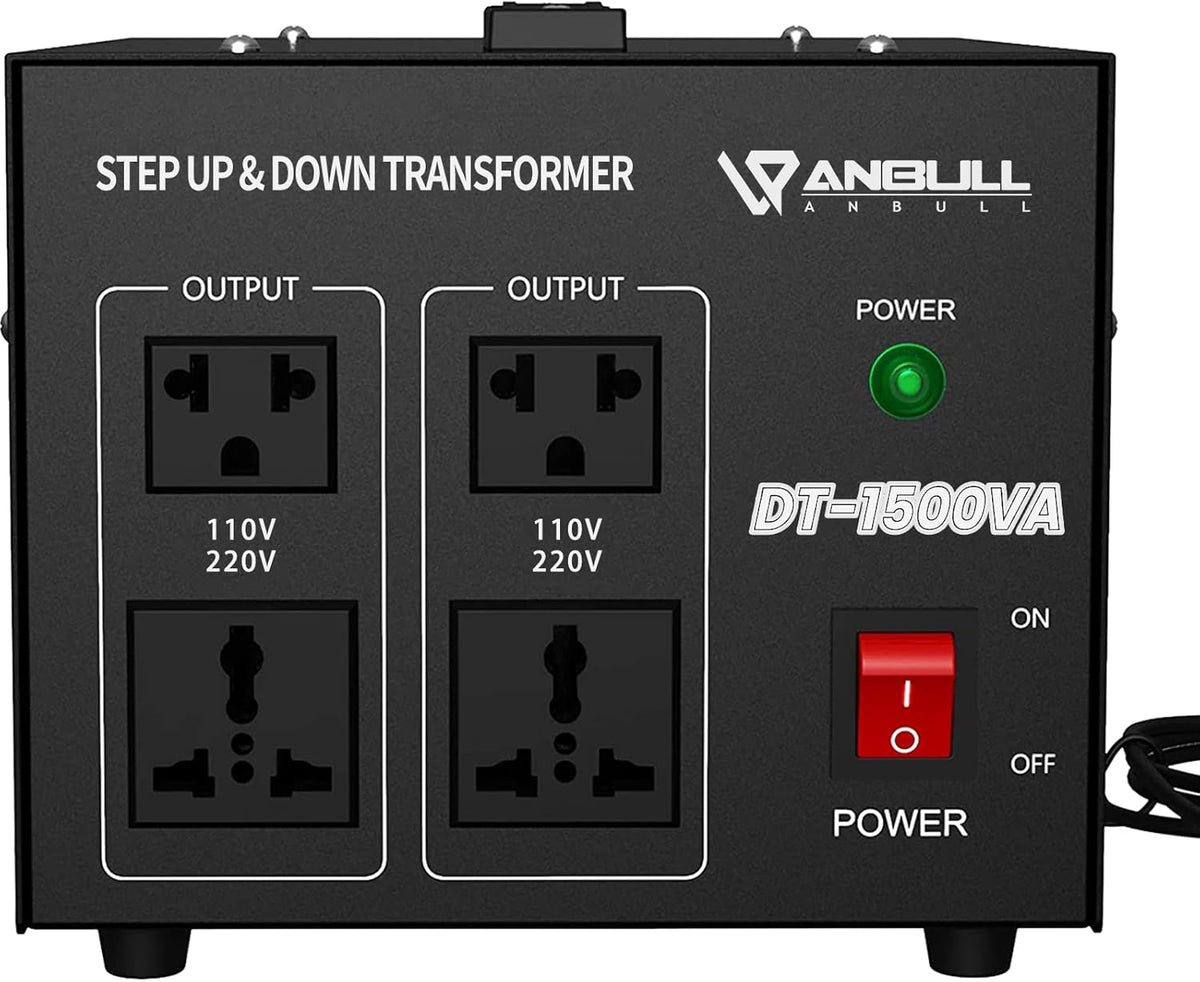 Voltage Converter 500 Watt Step Up & Down Transformer Pack of 2 H2627