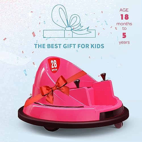 12V Blue Toddler Bumper Car with Remote Control V804
