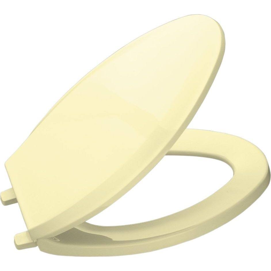 Elongated Toilet Seat with Quick-Release Hinges Sunlight Y806136