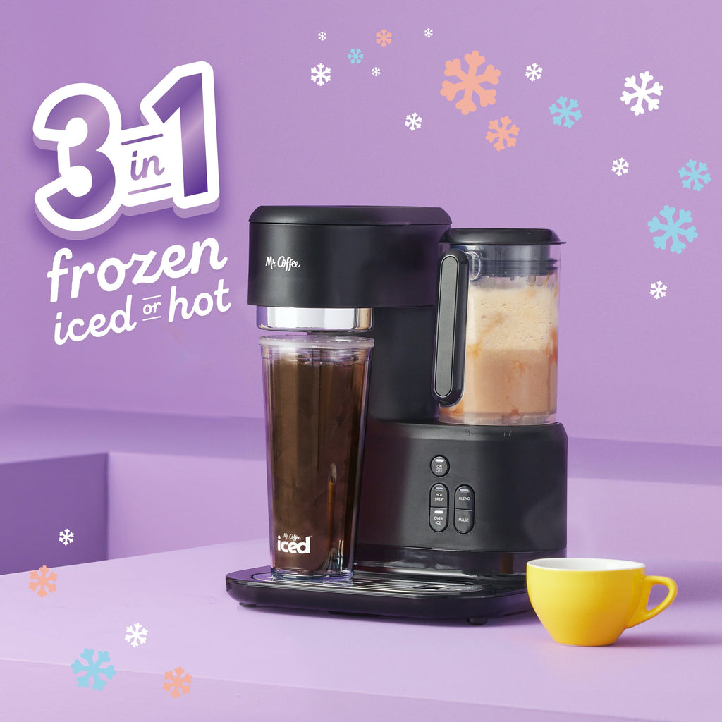 Single Serve Iced Coffee Maker with Blender V481