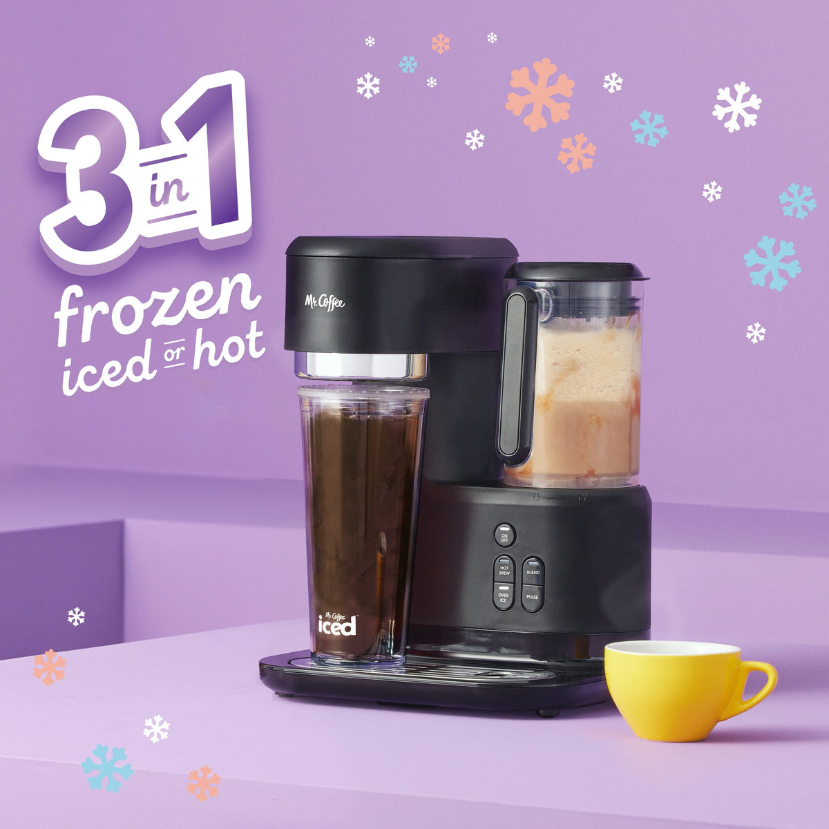 Single Serve Iced Coffee Maker with Blender V481
