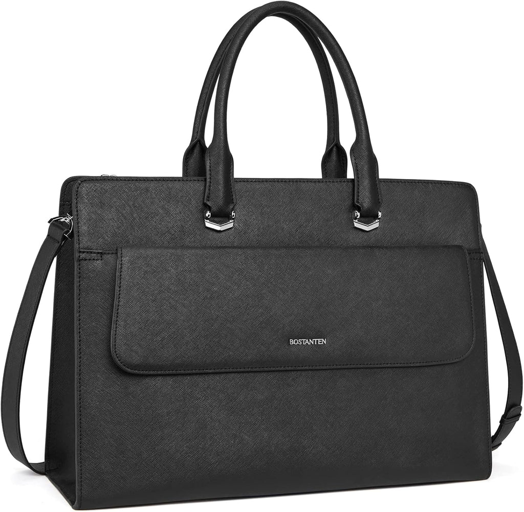 15.6 Inch Leather Laptop Shoulder Bag M1012