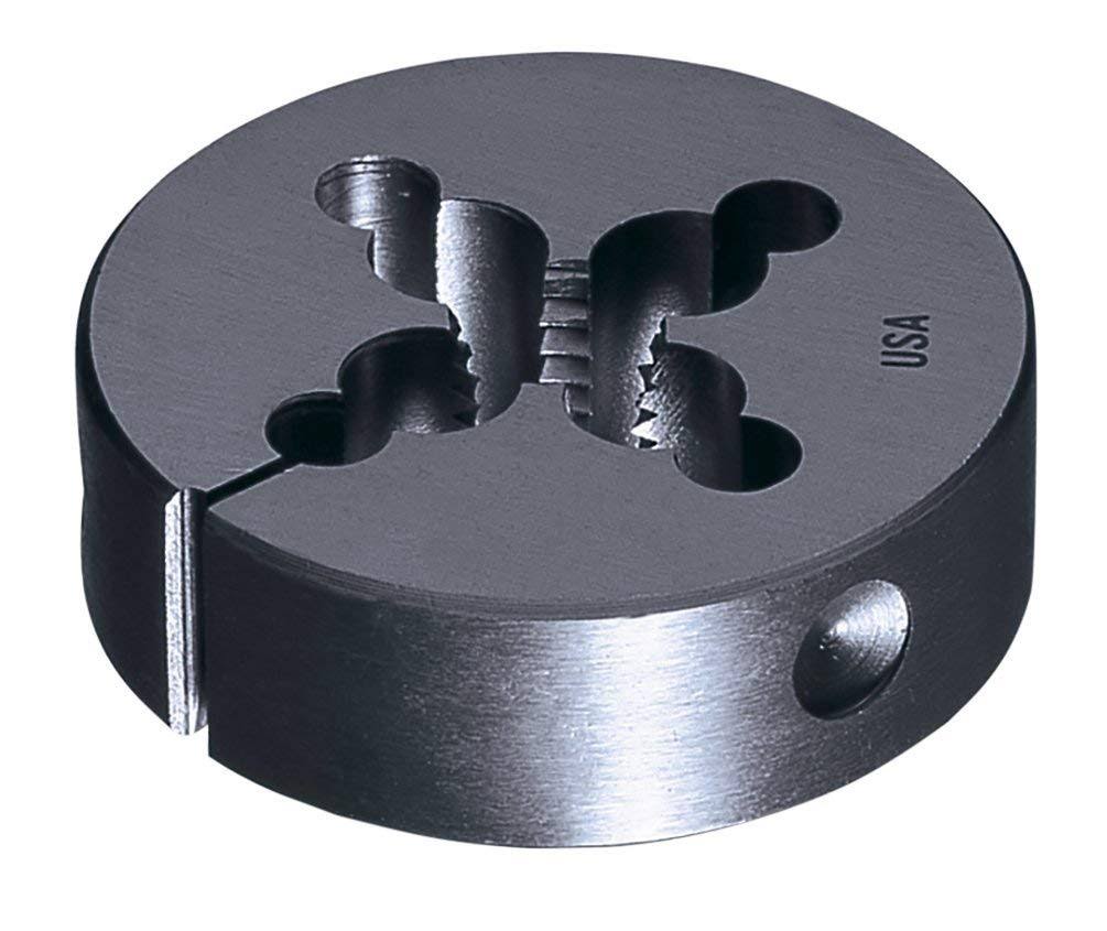 Round Adjustable Die, Carbon Steel, 9/16-18 UNF W4401