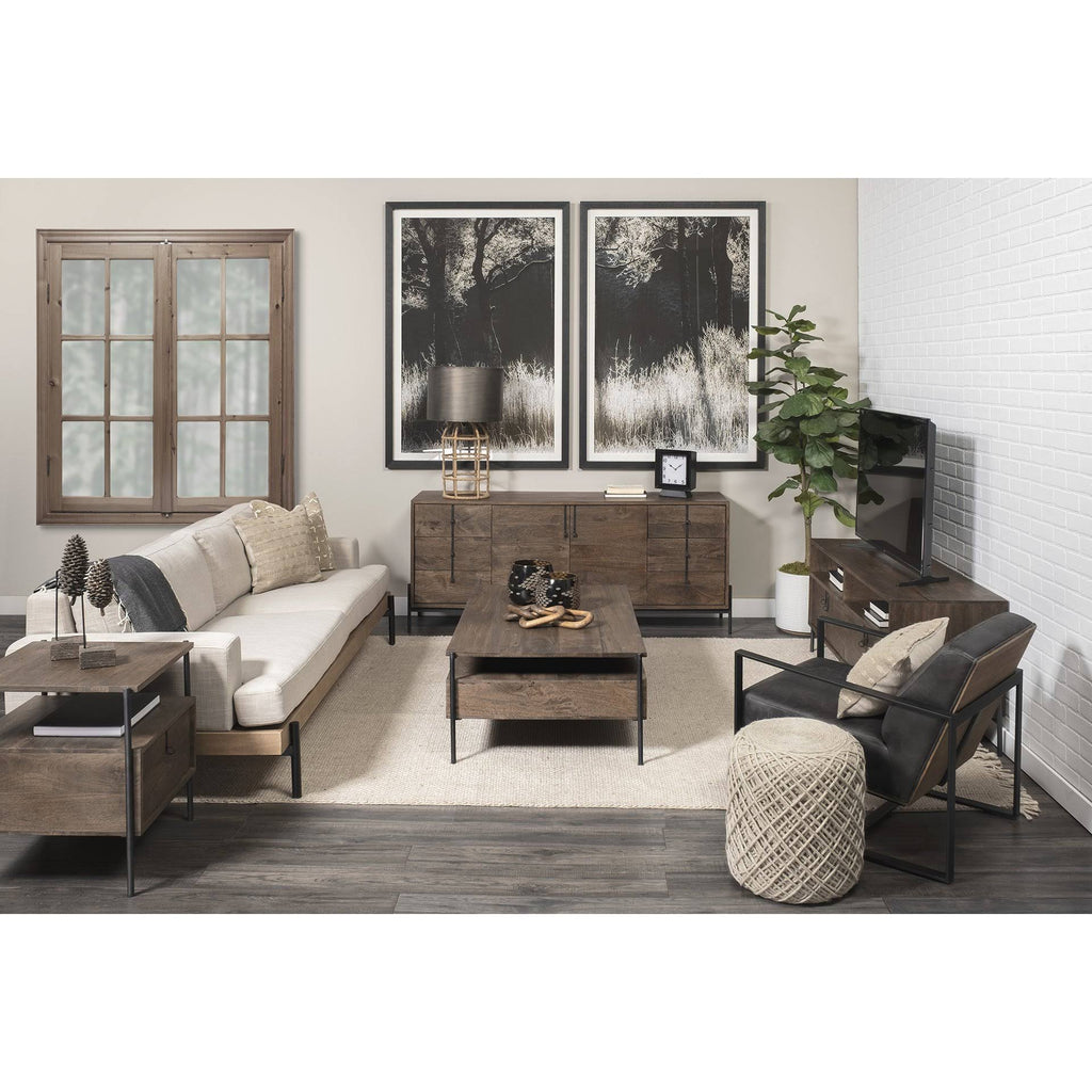 Oatmeal Pouf R369