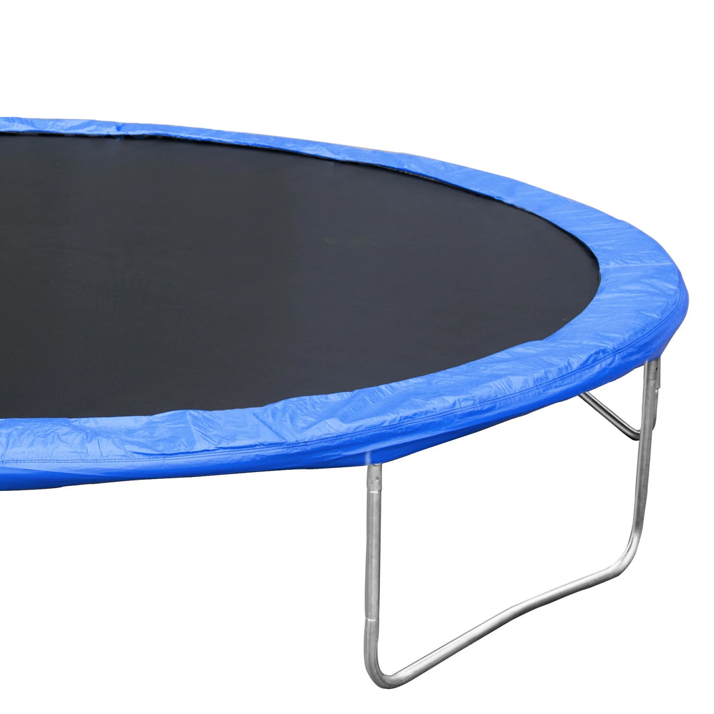 14FT Trampoline with Basketball Hoop, Ladder and Safety Enclosure Net U59931