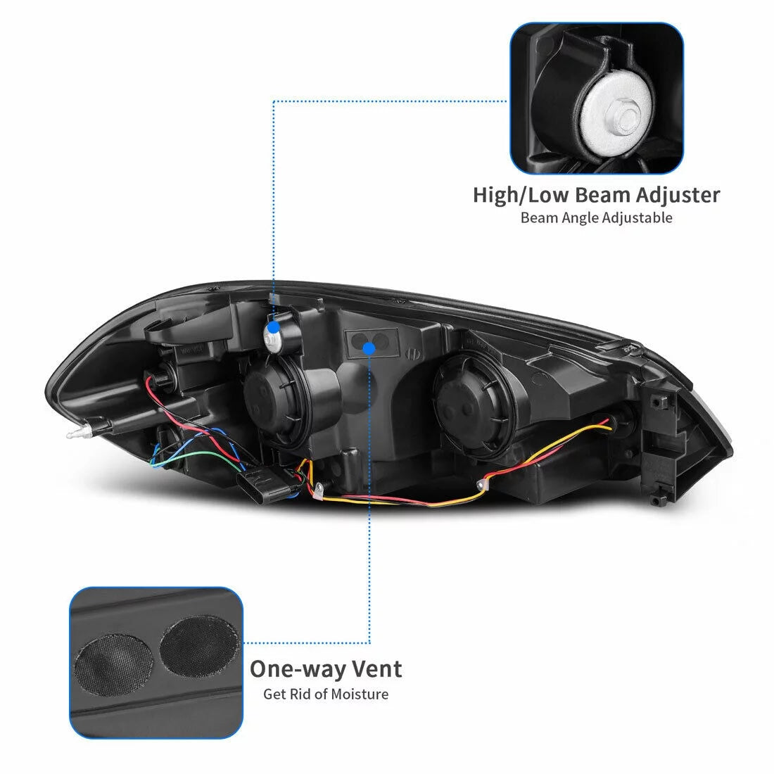 Chrome Headlights Replacement S120366
