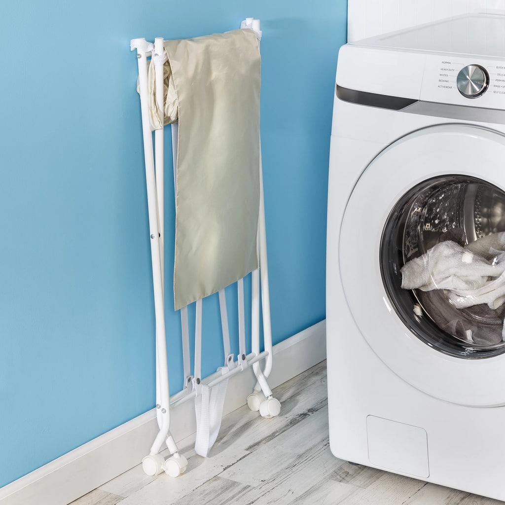 Steel Folding Laundry Hamper with Removable Bag E24258