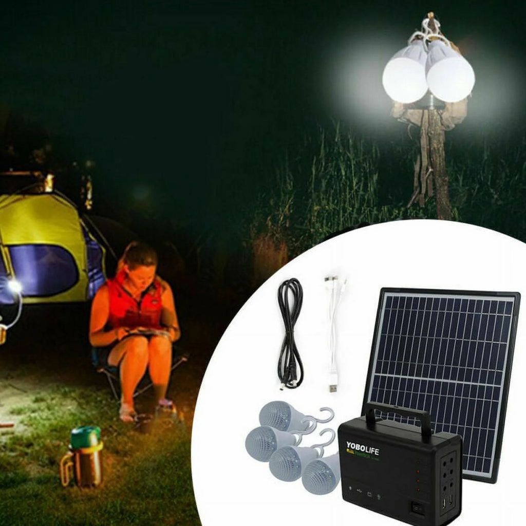 Portable Solar Panel Power Generator Kit C386313