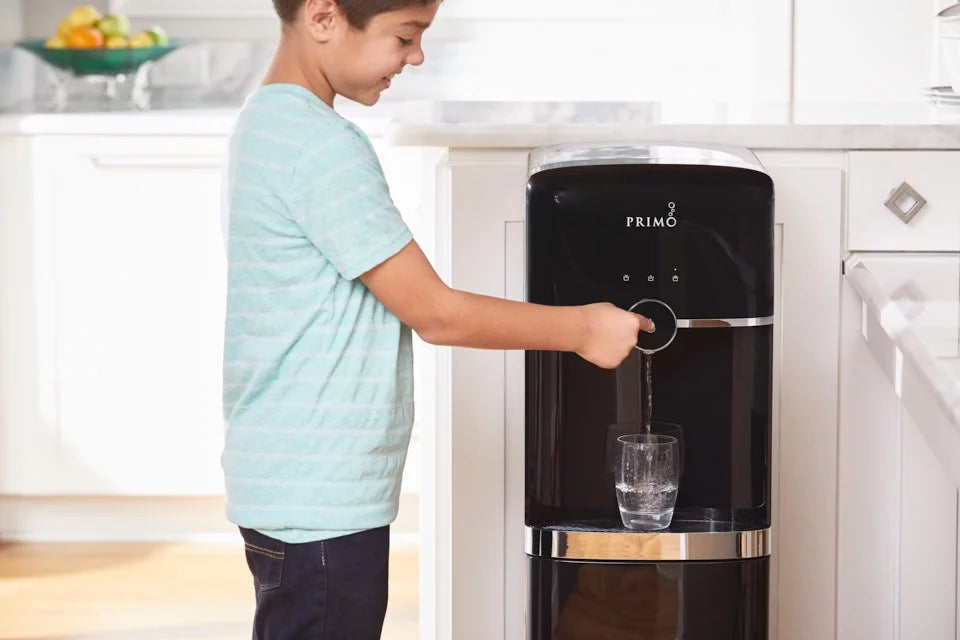 Smart Touch Water Dispenser Bottom Loading, Hot/Cold/Room Temperature, Black D598396