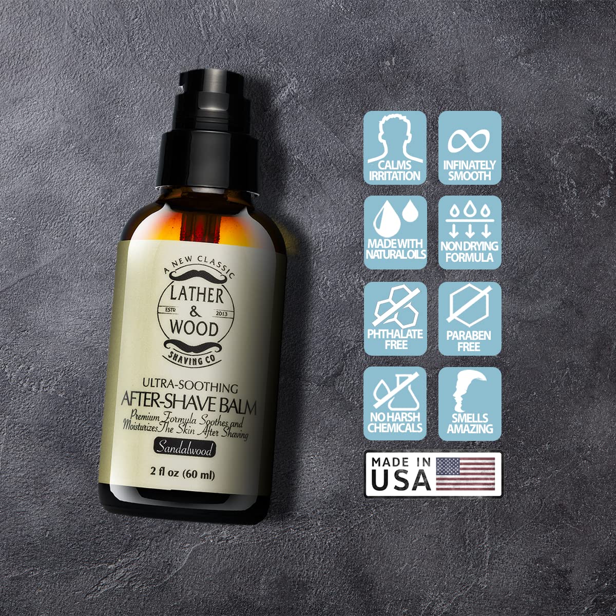 Sandalwood Scent After-shave Balm W49642