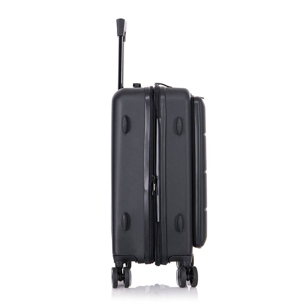 Black 20" Hardside Lightweight Luggage with Spinner Wheels N9286