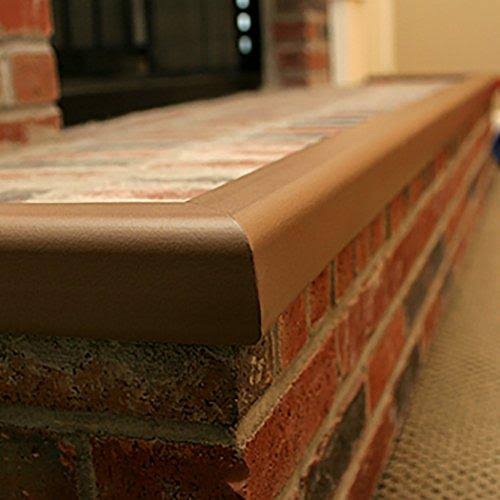 Brown Metal-Backed Hearth Guard P863250