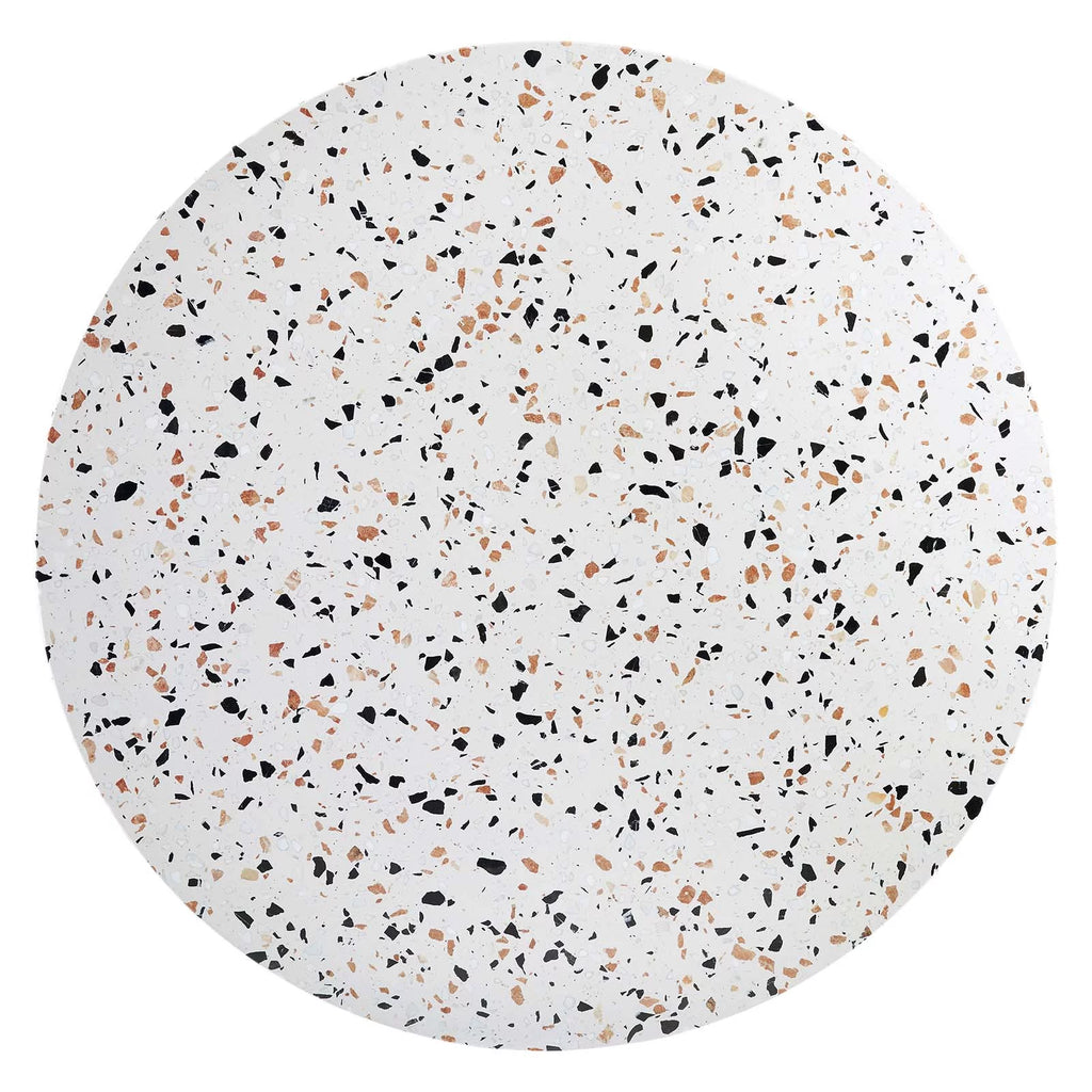 Round Terrazzo Dining Table Z554066