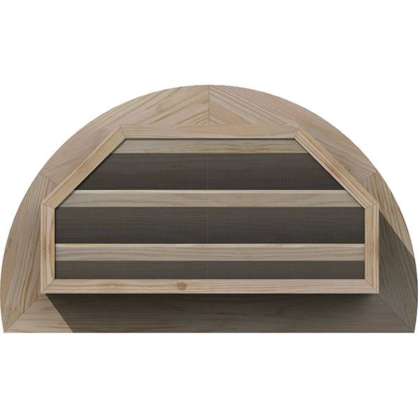 Half Round Gable Vent R6668