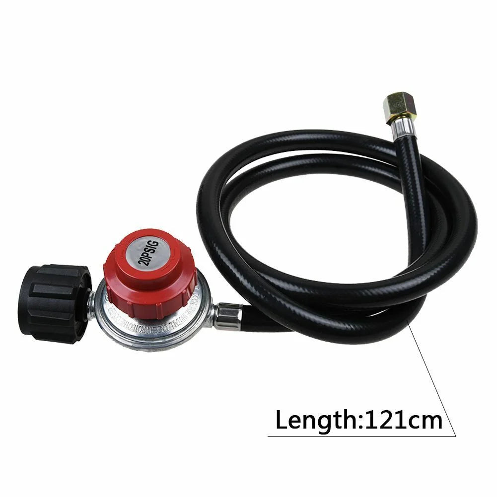 4FT Low Pressure Propane Regulator Hose for BBQ Gas Grill Heater Stove Burner V473
