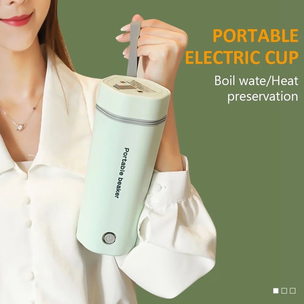 Portable Electric Kettle 350ML Stainless Steel Z174458