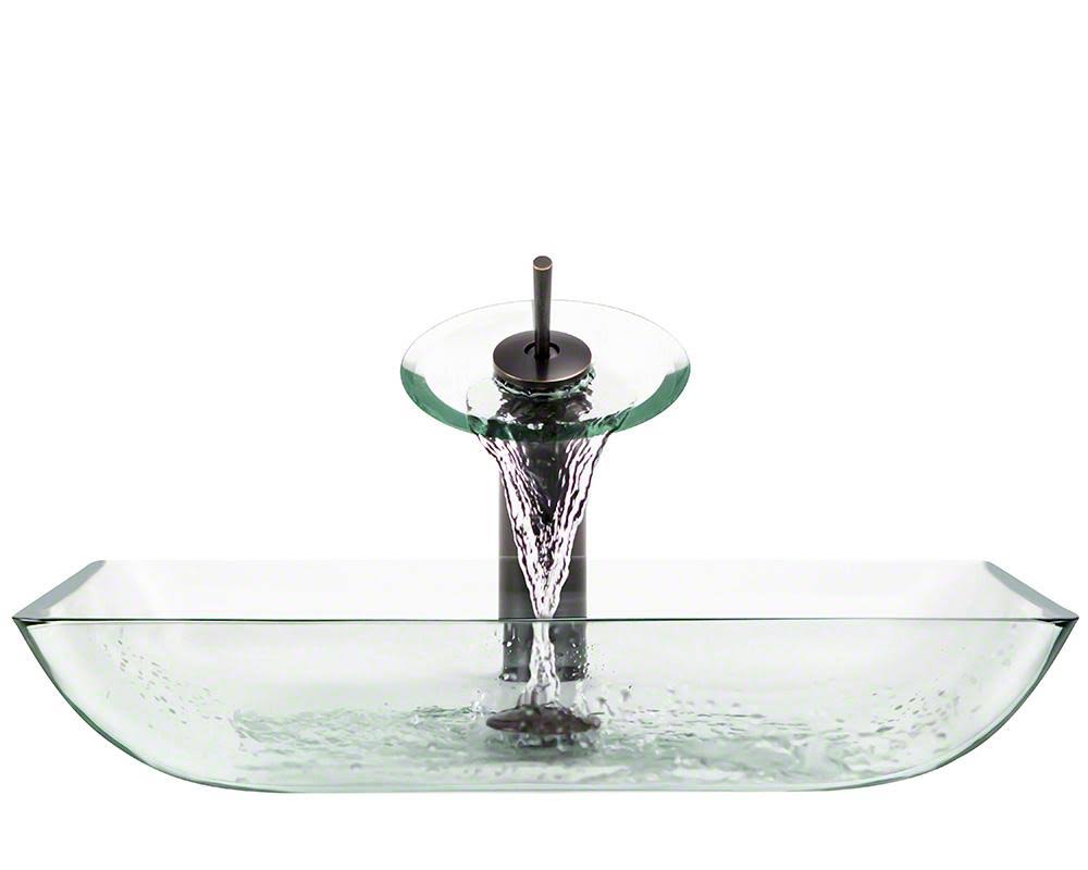 Crystal-abr Bathroom Waterfall Faucet E61278