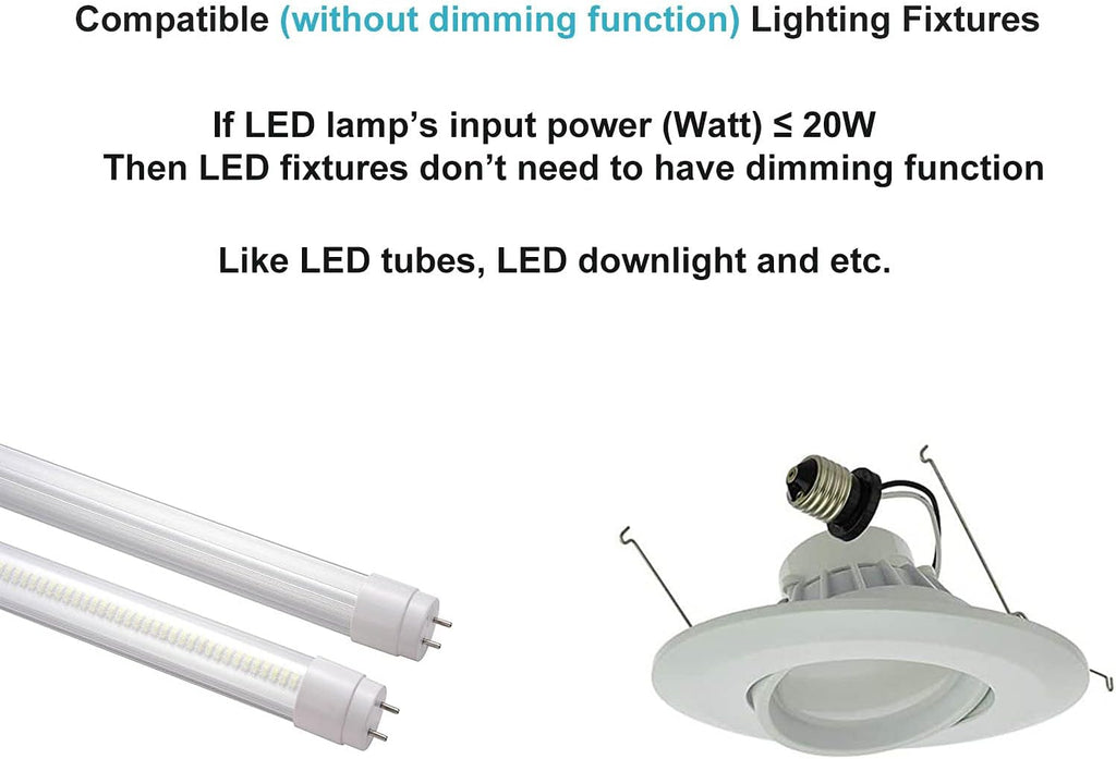 LED Emergency Backup Driver 20W, 120V-347VAC, Rechargeable UL Approved Battery, Pack of 2 C50240
