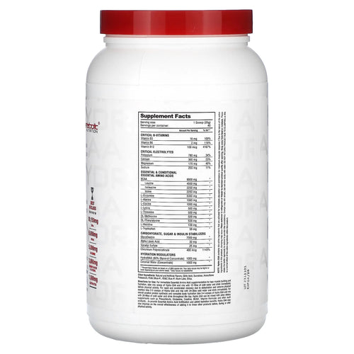 1000g Essential Amino Acids Hydration Powder X847884