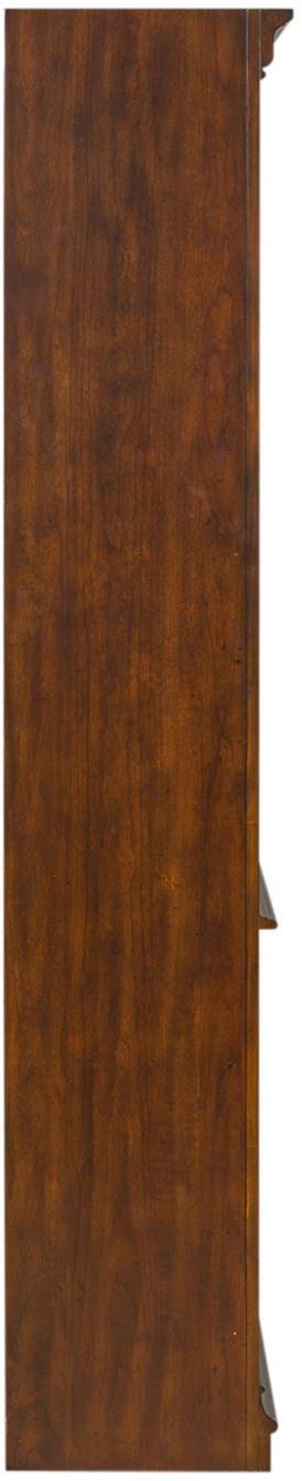 Cognac Open Bookcase W9190