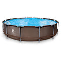 15 Foot x 33 Inch Steel Frame Above Ground Swimming Pool Z480053