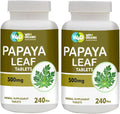 Papaya Leaf Extract Capsules 500 mg 240 Pills P5708