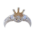 20 ROUND BRILLIANT 10 BAGUETTE GOLD SETTING L244