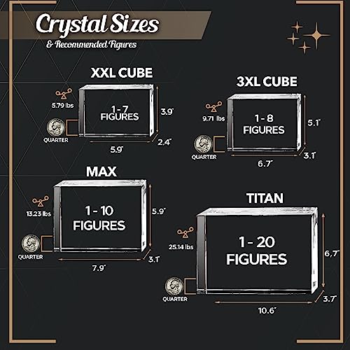 3D Crystal Cube V721