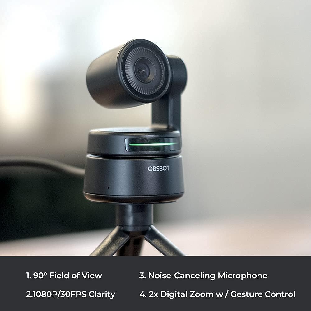 Full HD 1080p PTZ Webcam with Dual Omni-Directional Mics S188
