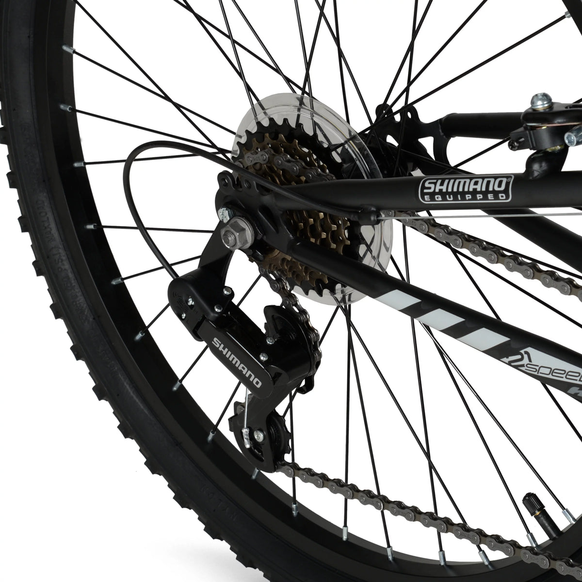 24 Boy's Black Mountain Bike X385