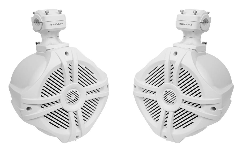 6.5" White Marine Wakeboard Tower Speakers G375009