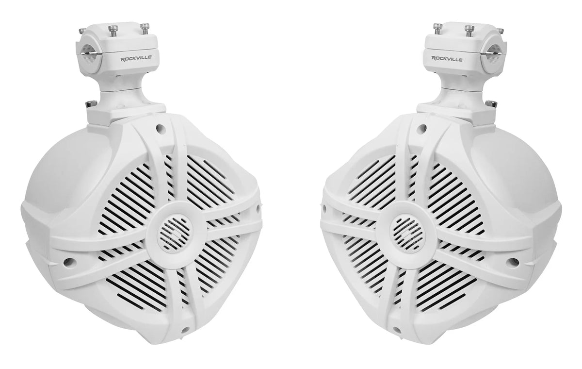 6.5" White Marine Wakeboard Tower Speakers G375009