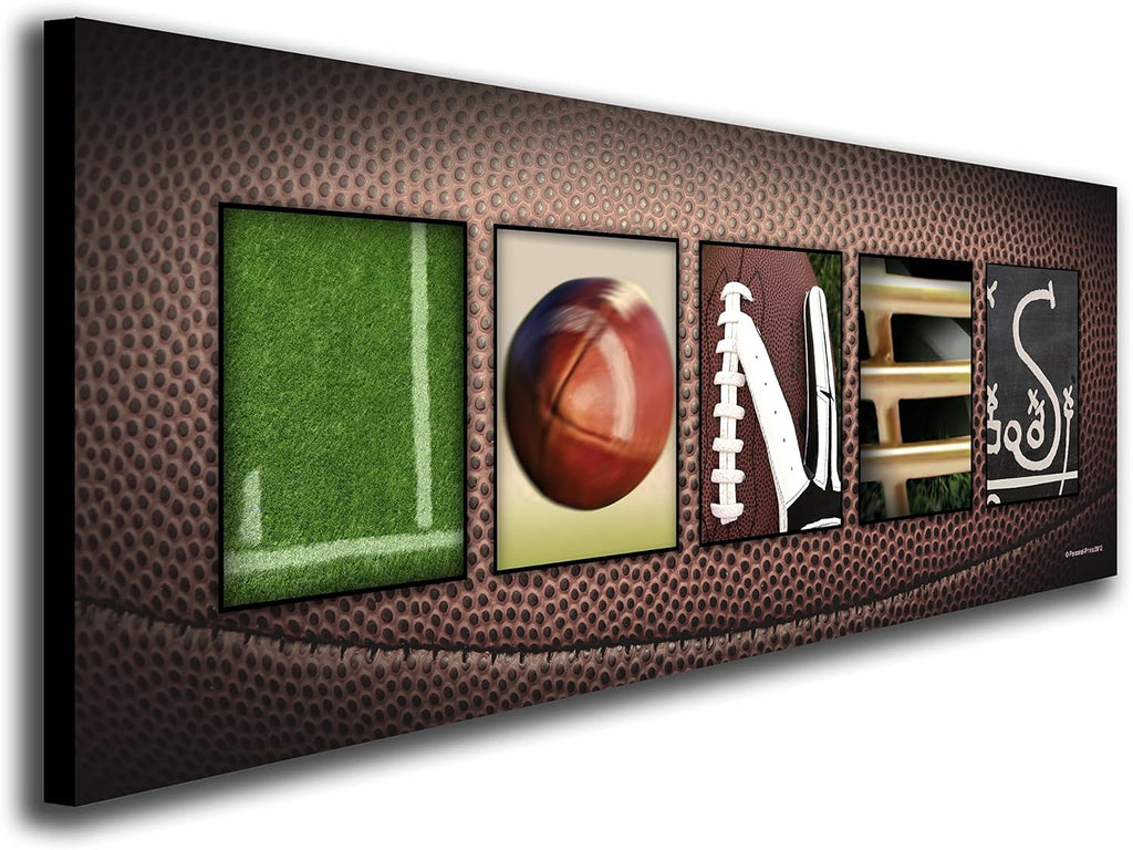 Football Name Art Decor Print X4487