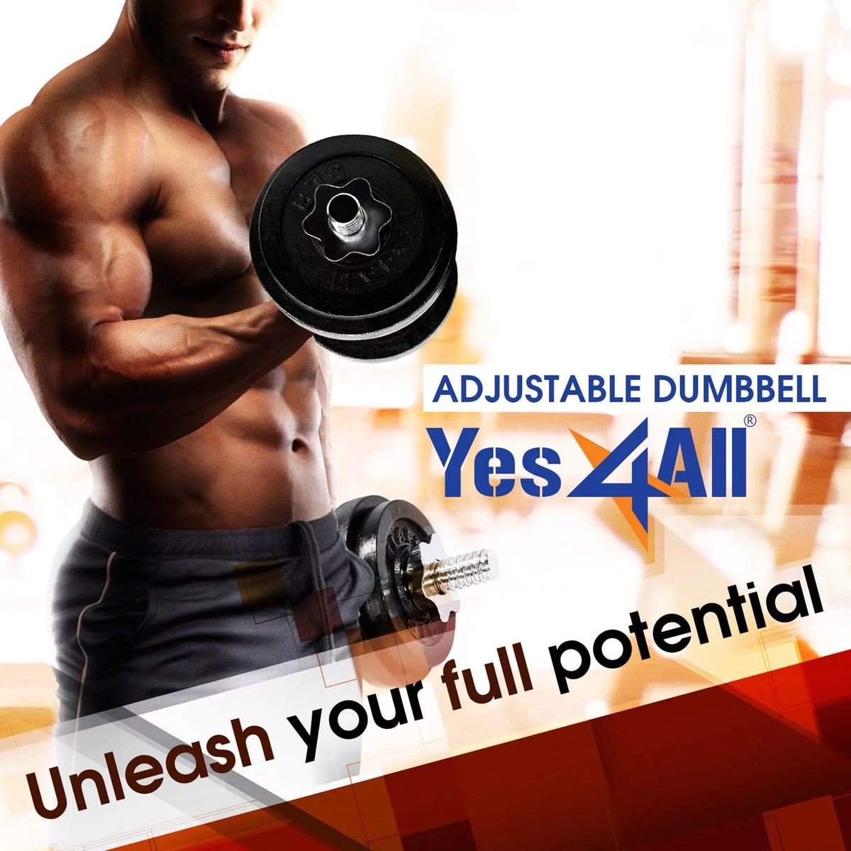 105 lbs Adjustable Cast Iron Dumbbell Set C587