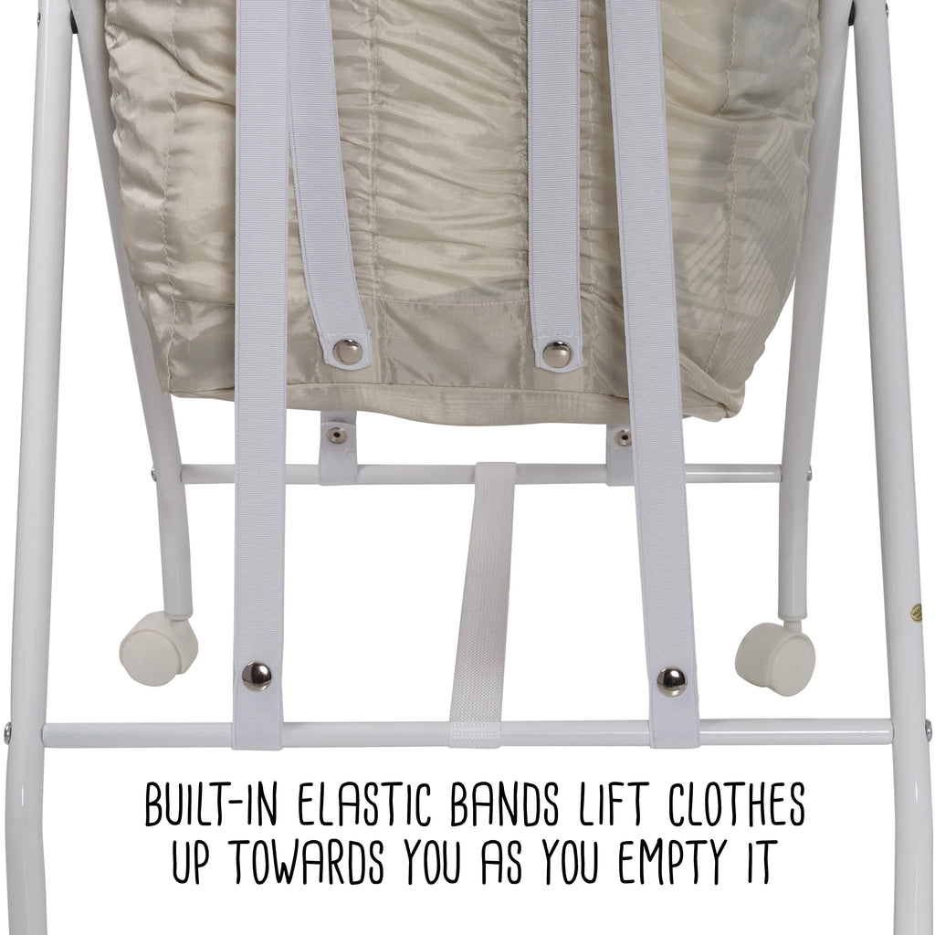 Steel Folding Laundry Hamper with Removable Bag E24258