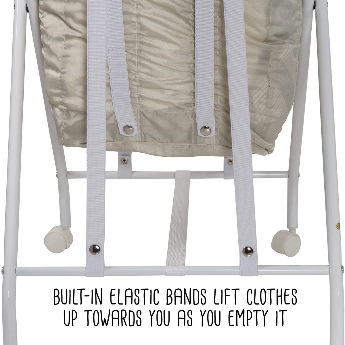 Steel Folding Laundry Hamper with Removable Bag E24258