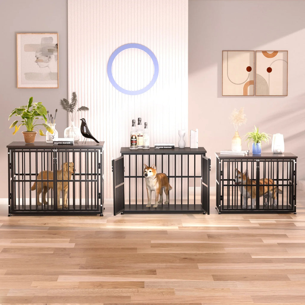 48Inch Heavy Duty Wooden Dog Crate G326