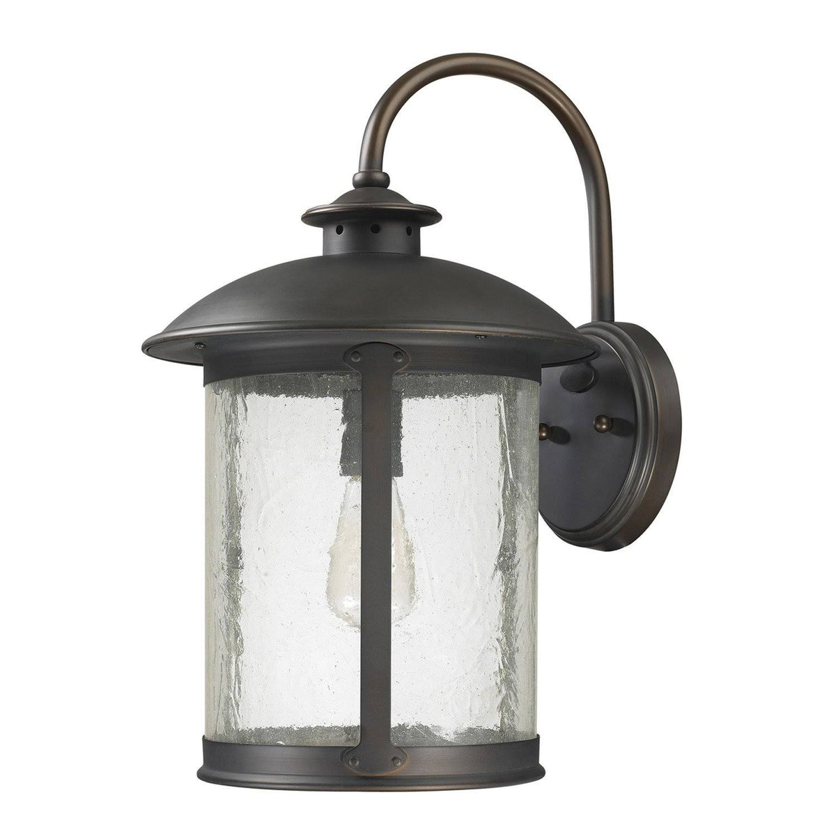 1 Light Old Bronze Outdoor Wall Lantern L653