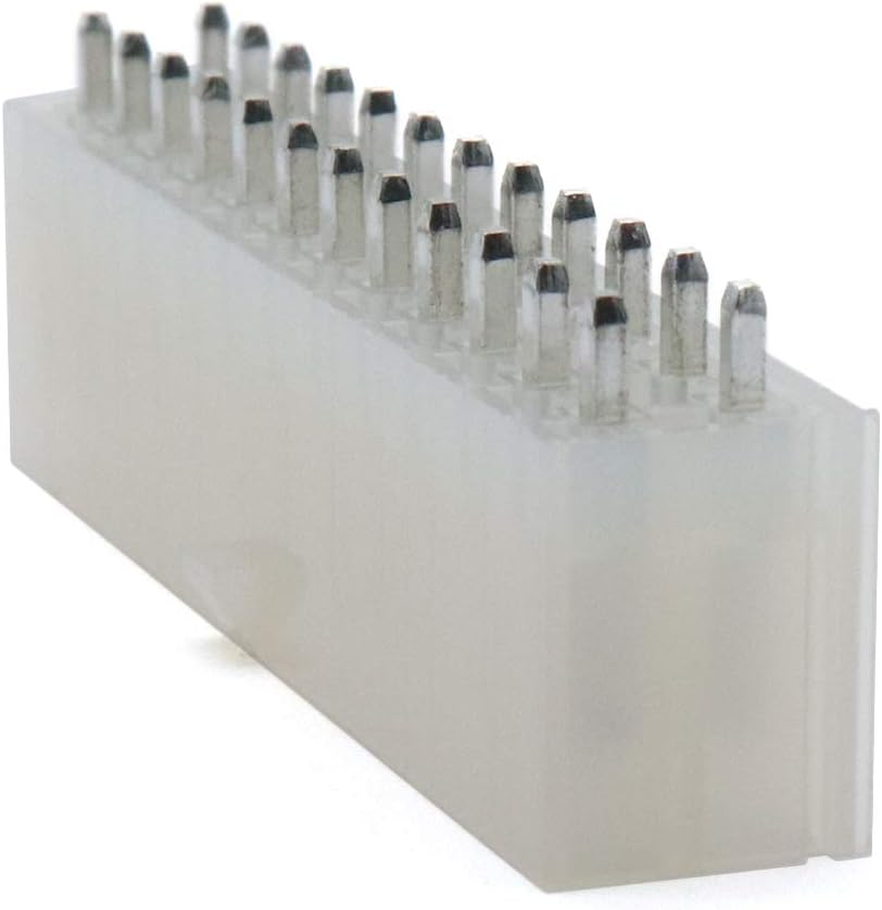 24 Pin Straight ATX Power Supply Connector, Pack of 10 W580447