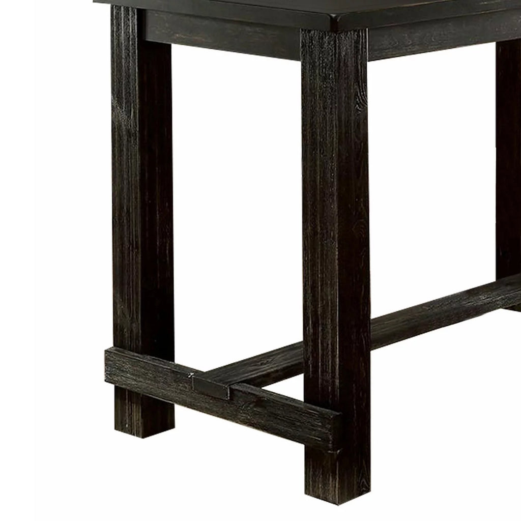 72 Inches Rectangular Dining Table with Block Legs V6631