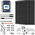 600W Monocrystalline Panel Solar RV Kit with 50A MPPT LCD Charge Controller G828137