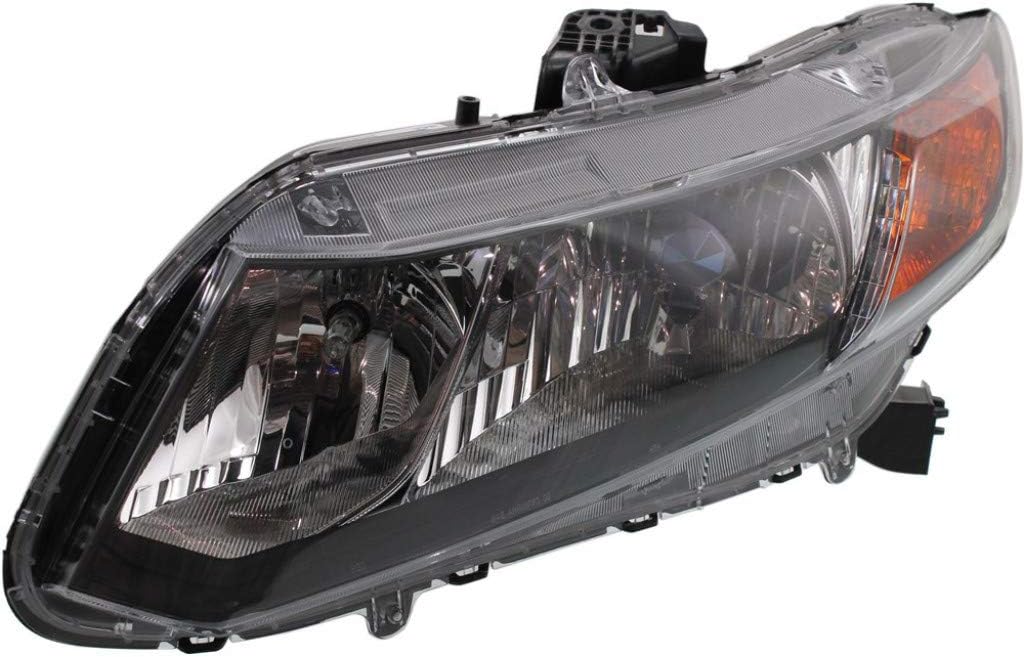 Headlight Assembly Pair for Honda Civic 2012 Hybrid L14838