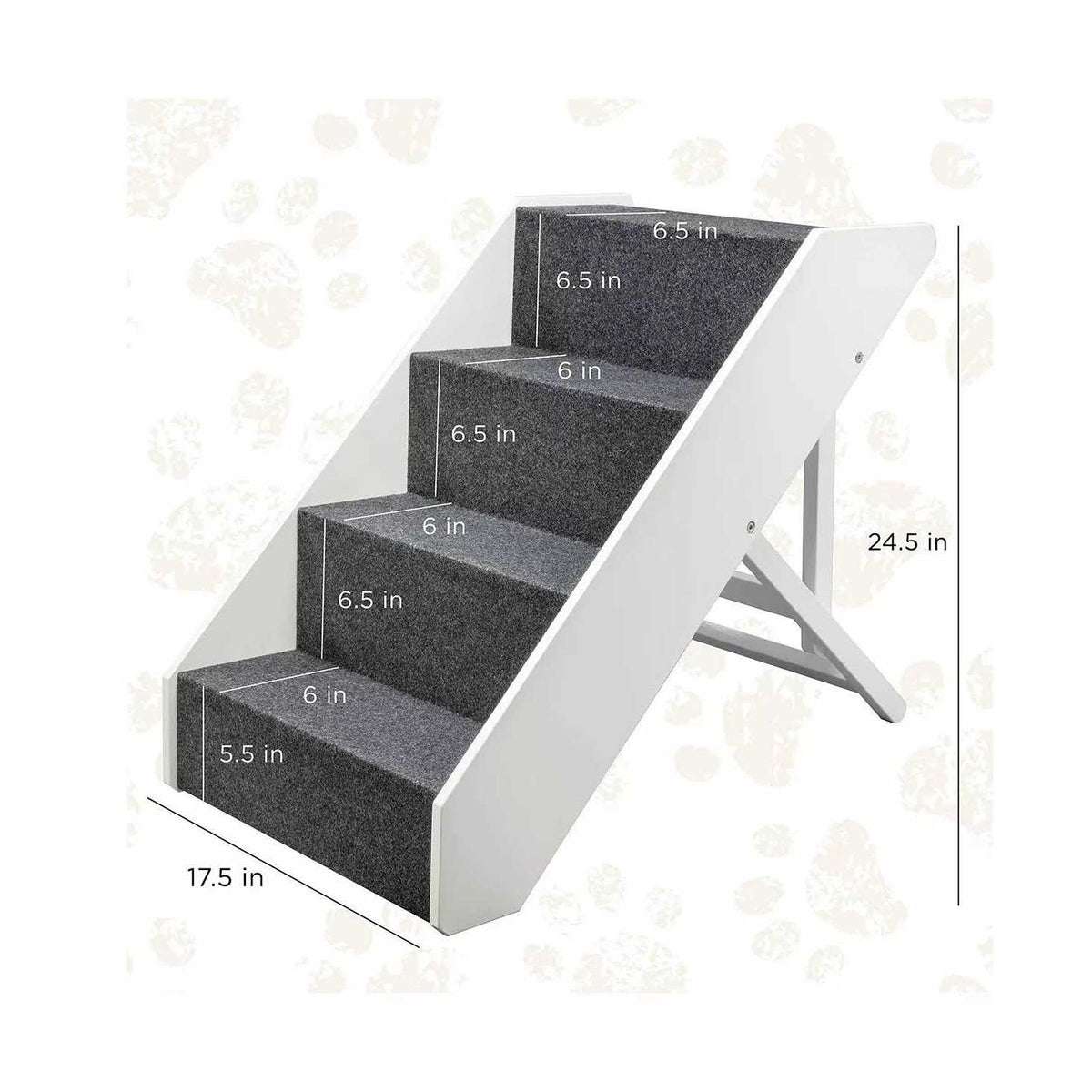Wood Dog Stairs T156887