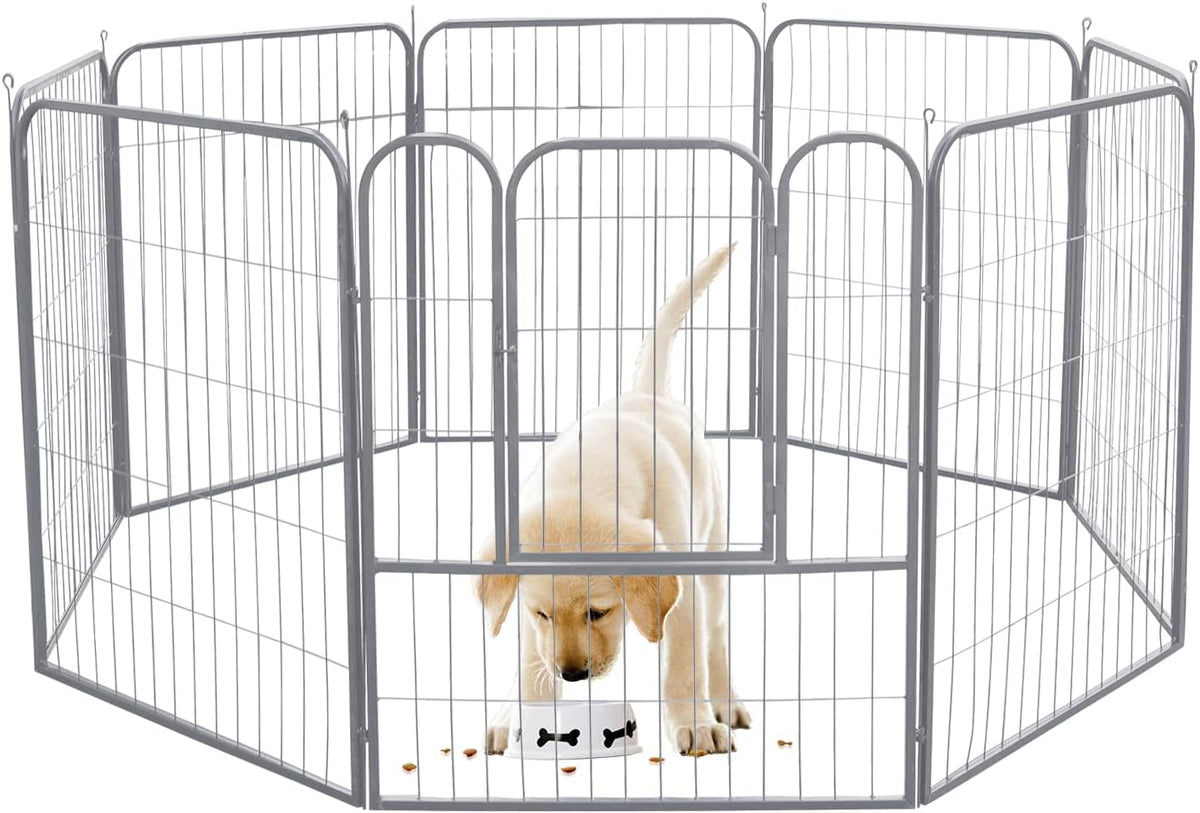 Dog Playpen Outdoor with Doors T22316